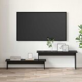  Set TV komoda Crni hrast 180,5 x 30 x 43 cm Konstruirano drvo | shoptok.hr