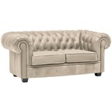 Landscape CHESTERFIELD ZOFA, krem barve tekstil | Shoptok.si