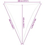  Jedro za sunce Žuta i bijela 4 x 5 x 5 m 100% poliester Oxford | shoptok.hr