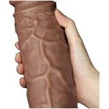 Lovetoy Realistic Chubby Dildo 10.5" Brown | Shoptok.si