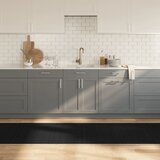 vidaXL Tepih pravokutni crni 80 x 500 cm od bambusa Cijene