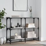 The Living Store Konzolna mizica siva sonoma 100x29x75 cm inženirski les - Konzolna Mizica, (21573747) Cene