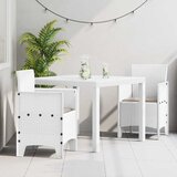  Vrtni set za objed 3 kom. Bijelo Polipropilen | shoptok.hr