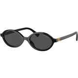 Miu Miu MU04ZS 1AB5S0 ONE SIZE (50) Črna/Siva Cene