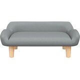  Krevet za pse svjetlosivi 70x40x24 cm od tkanine | shoptok.hr