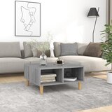 Furnova Klubska mizica siva sonoma 60x60x30 cm iverna plošča, (21913723) | Shoptok.si