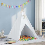  Teepee šator Bijelo 120 x 120 x 150 cm Tkanina i plastika | shoptok.hr
