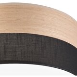  LED plafonsko svetlo SIRJA WOOD LED/36W/230V prečnika 45 cm crna/hrast | Eponuda.com