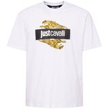 Just Cavalli Majica zlata / črna / bela | Shoptok.si