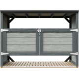 Timbela Nadstrešek za smetnjake 3x240L, vrtna shramba M982A-TUNDRA CAVERN, (5000255897) | Shoptok.si