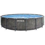 Intex set bazen s priborom frame pool (ø x v: 457 x 122 cm, 16,8 m³, sive boje) Cijene