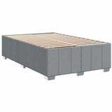  Okvir kreveta bez madraca svjetlosivi 120 x 200 cm od tkanine | shoptok.hr