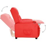  Naslonjač od umjetne kože crveni | shoptok.hr