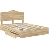  s od storage Sonoma hrast 160 x 200 cm Konstruirano drvo | shoptok.hr