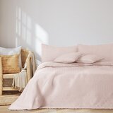 AmeliaHome Prekrivač Meadore 170x270 cm, puderasto roza Slike