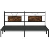  Okvir kreveta bez madraca boja hrasta 183x213 cm drveni | shoptok.hr
