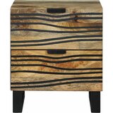  Noćni ormar 2 pcs Prirodna 40 x 33 x 46 cm Konstruirano drvo | Eponuda.ba