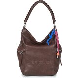 Desigual BACKPACK HALF LOGO ARICA Smeđa Cijene