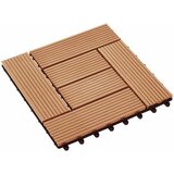  Pločice za decking 11 pcs Tikovina 30 x 30 cm | shoptok.hr
