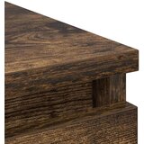  Komoda boja dimljenog hrasta 80x35x76 cm konstruirano drvo | shoptok.hr
