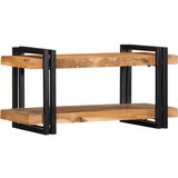 vidaXL Stenska polica 70x33x35 cm Masivni les Akacija Cene