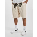 DEF Men's shorts PRINT - beige