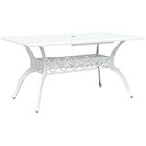  Set od 4 Bijela Lijevani aluminij Veliki Ukrasni umetci | shoptok.hr