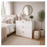 Hanah home komoda s ladicama, bijela Slike