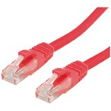 Value 21.99.1425 RJ45 omrežni kabel\, Patch kabel CAT 6a U/UTP 5.00 m rdeča 1 kos, (20420875) | Shoptok.si