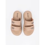 SEASTAR Beige women's platform flip-flops | Shoptok.si