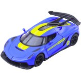 SPORTS Car Metal Race Drive Opening Doors Blue 1:32 | shoptok.hr