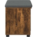  Klupa za hodnik s jastukom Dimljeni Hrast 60 x 38 x 46 cm | shoptok.hr