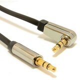 Audio kabl AUX PREMIUM 90 stepeni GEMBIRD, 3,5mm stereo to 3,5mm stereo, 1,8m, CCAP-444L-6 | Eponuda.ba