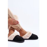 Boto Women's Slippers with Fur Black Pinky | shoptok.hr