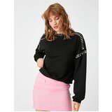 Koton Sweatshirt - Black - Relaxed fit | shoptok.hr