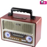 Sal Retro radio + BT brezžični zvočnik, 4v1, FM, MP3, AUX - RRT3 | Shoptok.si