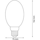 led sijalica deco vintage B75 E27/4W/230V 1800K | Eponuda.com