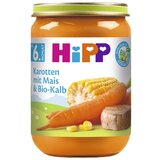 Hipp šargarepa i kukuruz šećerac sa teletinom kašica 190g | Eponuda.com