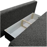 MID.YOU ZOFA S POSTELJNO FUNKCIJO, siva tekstil | Shoptok.si