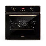 Klarstein Elizabeth, vgrajena pečica, retro dizajn, 6 funkcij, 50 - 250 ° C, črna | Shoptok.si