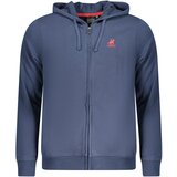 U.S. GRAND POLO US GRAND POLO MEN&#39;S BLUE ZIP-UP SWEATSHIRT | Shoptok.si