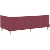 Kutni krevetni okvir s madracem Ostalo 2 pcs Siva tkanina | shoptok.hr