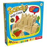 Lisciani Kinetički pijesak Dvorac Sandy Mega, Pijesak boja | Eponuda.ba