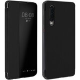 AVIZAR Zašcitna torbica z velikim okencem - crna str. Huawei P30, (20600155) | Shoptok.si
