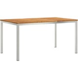 vidaXL zunanja jedilna miza 150x90x75 cm trden akacijev les | Shoptok.si