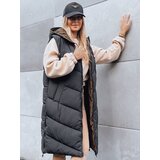 DStreet Women's long quilted vest GERIAT black | shoptok.hr