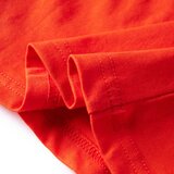  Dječja majica s dugim rukavima jarkonarančasta 128 | Eponuda.com