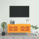 TV omarica gorčično rumena 105x35x50 cm jeklo, (20731915) Cene