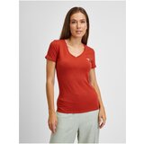 Guess Red Women's T-Shirt - Women Cene