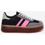 Boto Low Platform Sneakers Black Ovivene | Shoptok.si